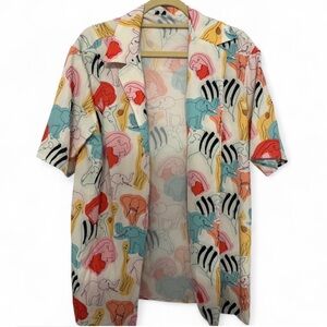 SHEIN Colorful Animal Print Men's Shirt